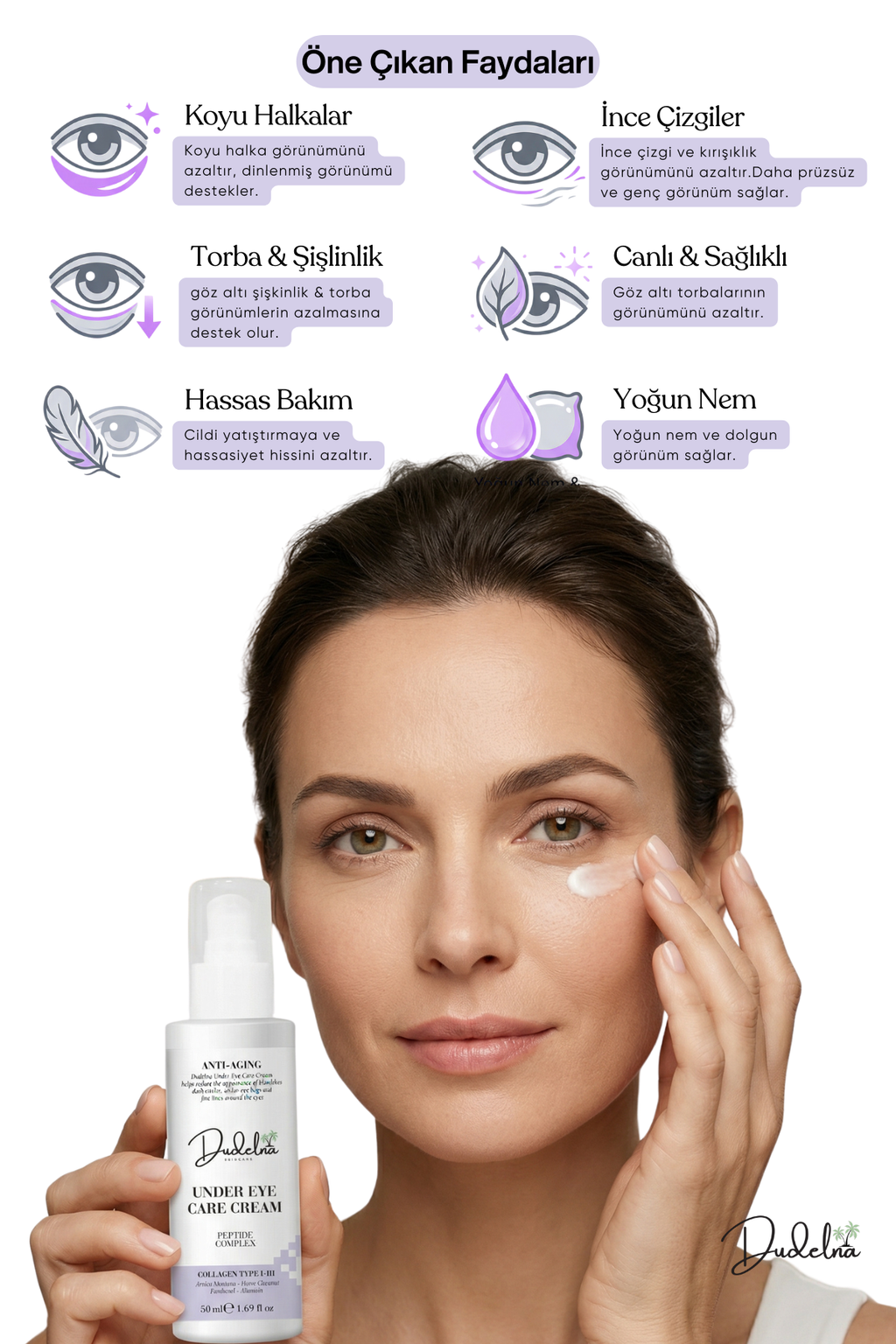 Göz Altı & Çevresi Bakım Kremi | Yaşlanma - Torbalanma & Morluk Karşıtı