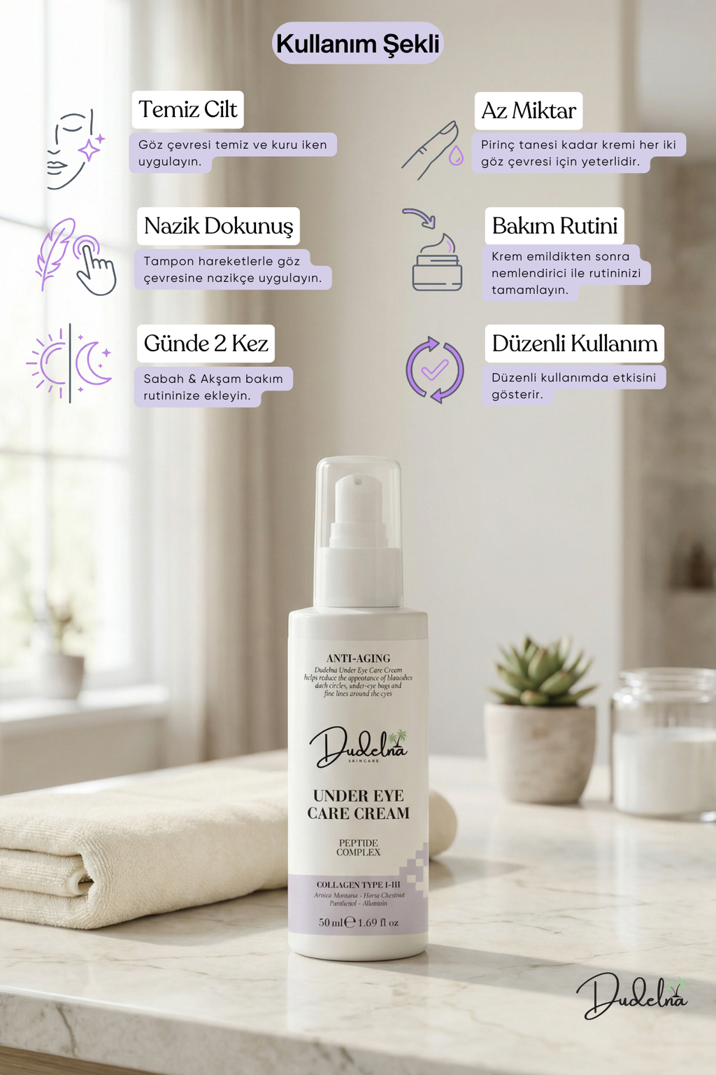 Göz Altı & Çevresi Bakım Kremi | Yaşlanma - Torbalanma & Morluk Karşıtı